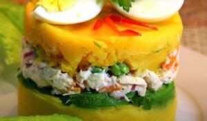 Receta de Causa Rellena de Pollo al Estilo Peruano Recetas de mi país