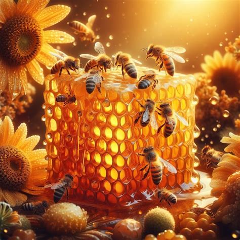 Premium Photo Honey Bee Panel