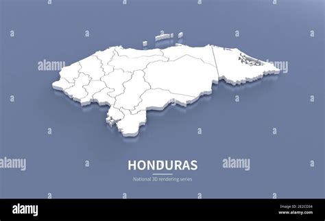 Honduras Map Hi Res Stock Photography And Images Alamy