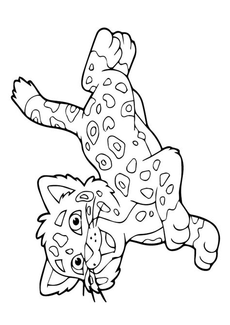 Cute Baby Jaguar Coloring Pages Coloring Pages