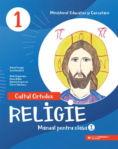 Religie Cultul Ortodox Manual Pentru Clasa I Editura Paralela