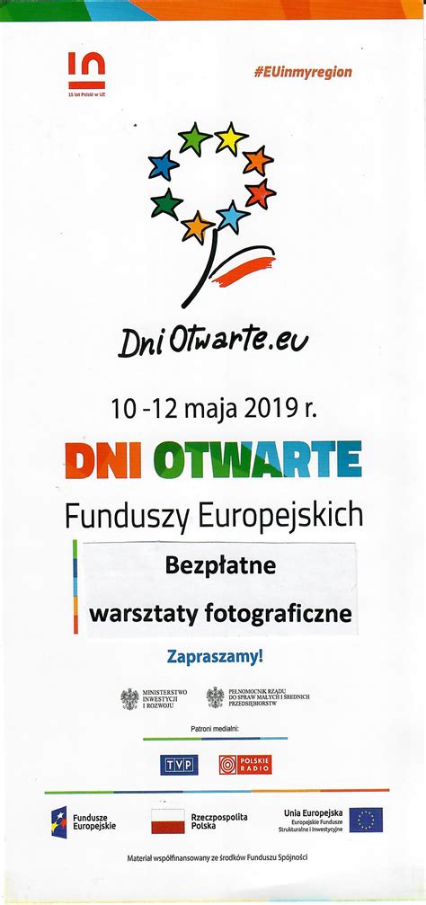 Dni Otwarte Funduszy Europejskich Eur Consulting Pruszcz Gda Ski