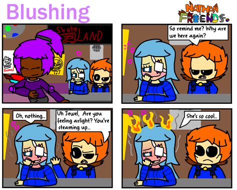 Blushing Comic! by Aminsaon on Newgrounds