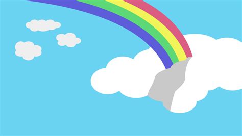 Rainbow Clouds Wallpaper Wallpapersafari