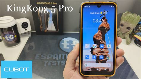 Cubot KingKong 5 Pro déballage et prise en main avant TEST YouTube