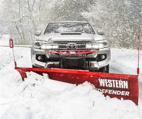 Western Defender Straight Blade Snow Plow