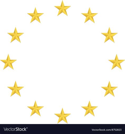 Circle of stars Royalty Free Vector Image - VectorStock