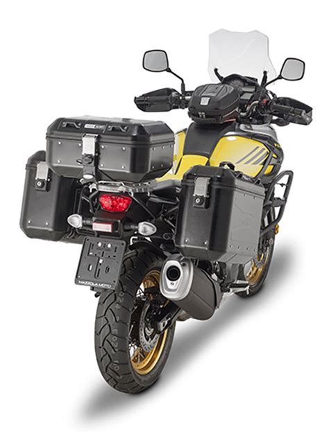 Pair Of Trekker Dolomiti Givi Monokey Dlm B Top Case Black Line