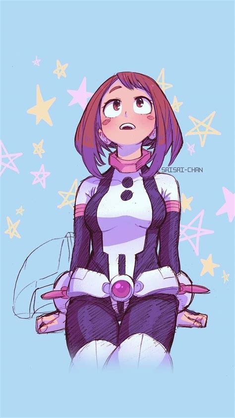 Mha Uraraka Wallpapers Top Free Mha Uraraka Backgrounds Wallpaperaccess