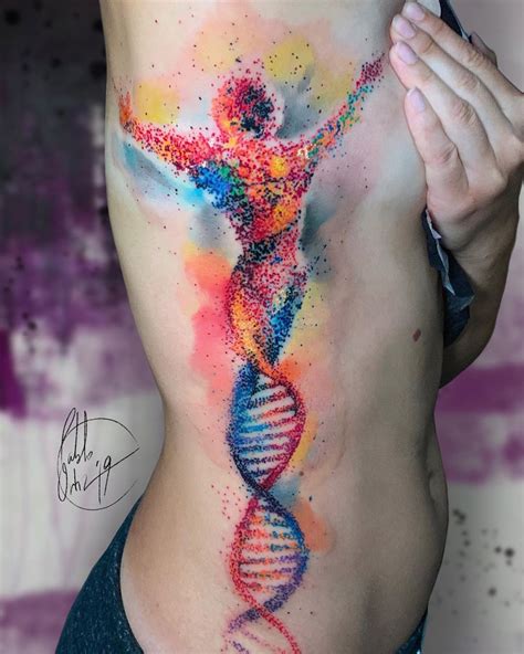 DNA Chain Tattoo - The Book Of Life