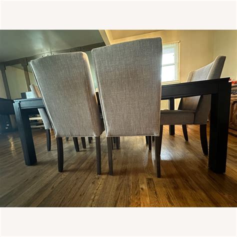 Raymour & Flannigan Logan 7-pc. Dining Set - AptDeco