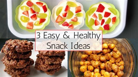 3 Easy Healthy Snack Ideas For Weight Loss Diet Friendly Snacks Recipes Thehungrygypsy Youtube