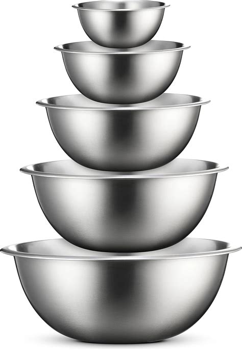 Amazon Finedine Stainless Steel Mixing Bowls Set Of Stainless