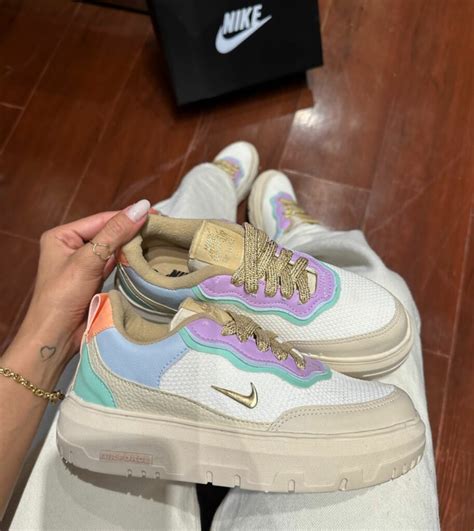 T Nis Nike Air Force Nude Colors Premium Feminino Tenis No Atacado