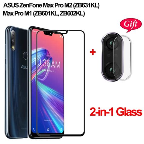 Protecteur D Cran Pour Cam Ra En Verre Tremp Pour Asus Zenfone Max Pro