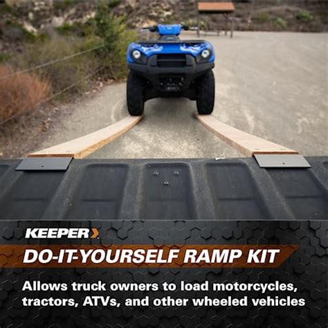 Keeper 05674 6 Do It Yourself Ramp Kit Black Safely