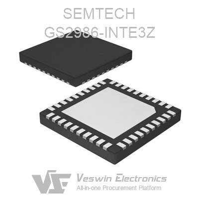 Gs Inte Z Semtech High Speed Broadband Op Veswin Electronics