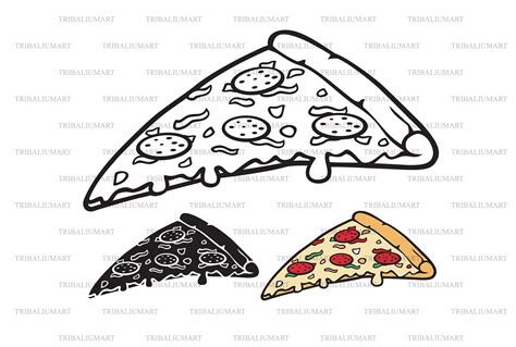 Pizza Slice Silhouette