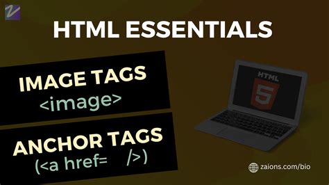 Mastering Image And Anchor Tags In HTML CSS Complete Guide Zaions