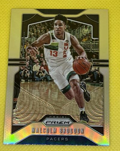 Malcolm Brogdon Panini Prizm Silver Prizm Indiana Pacers