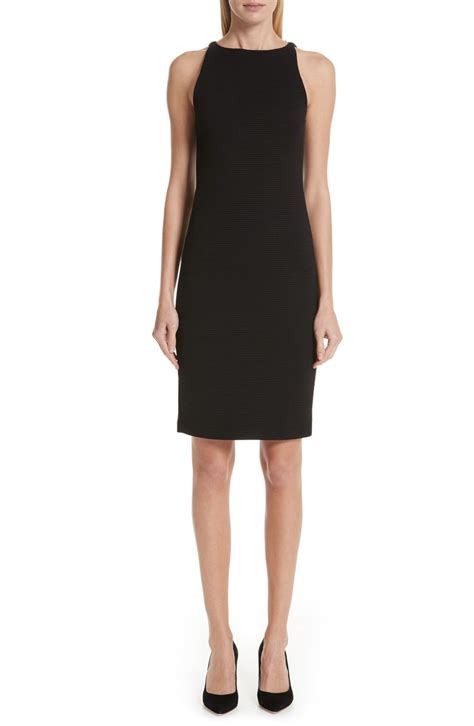 Emporio Armani Sleeveless Sheath Dress Nordstrom Sleeveless Sheath