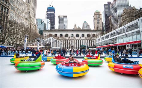 Bryant Park Ice Skating Bumper Cars - Cassidy-has-Charles