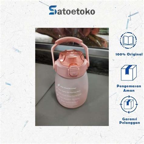 Jual Botol Viral Gemoy Gradasi Ukuran 1 1 Liter Peach Di Seller Satoe