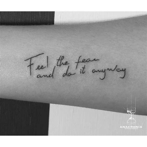 Thought Provoking Quote Tattoos To Inspire You Amazingmindscape