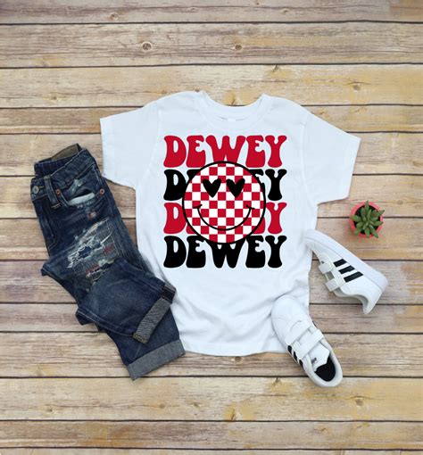 Dewey Face Stuck On You Davis Designs