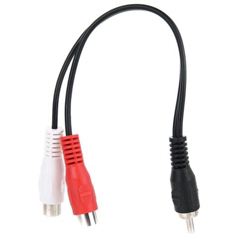 Кабель-разветвитель 1RCA (M) - 2RCA (F) Telecom TAV4954-0.2M — купить в ...