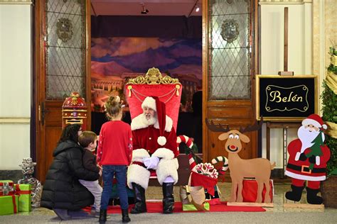 Papá Noel visita María Pita