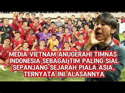 Media Vietnam Anugerahi Timnas Indonesia Sebagai Tim Paling Sial