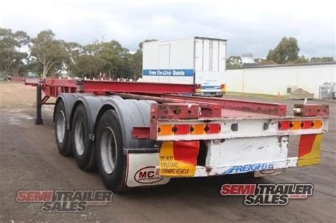 2001 Freighter Semi Retractable Skel Semi Trailer For Sale In Epsom