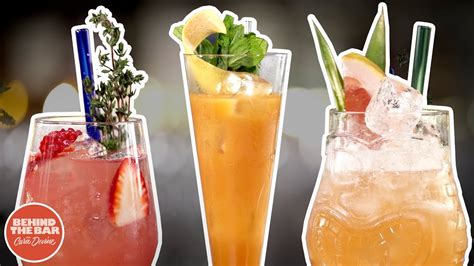 Delicious, easy & fun Mocktails! - YouTube