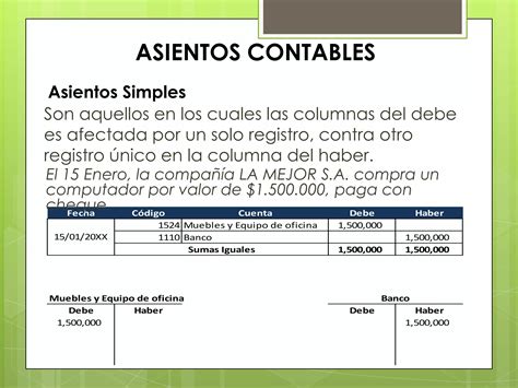 Ajustes Activos Caja Bancos Deudores Inversiones Ppt