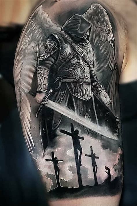 Tattoo For Men Angel Tattoo Men Guardian Angel