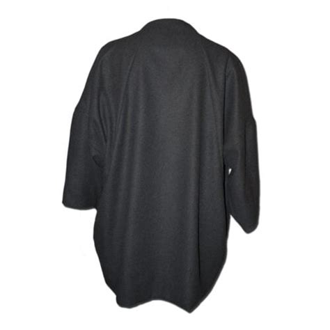 Nucleus ⋆ Black Oversized Coat Kyoto Coat In Black