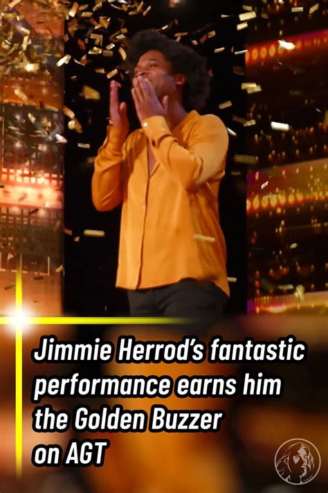 Jimmie Herrods Fantastic Performance Earns Him The Golden Buzzer On