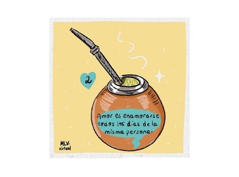 Ilustraciones Y Frases De Amor Con Mate