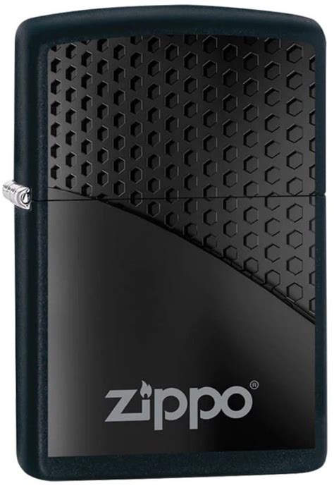 Zapalniczka Zippo Black Hexagon Design 60005297 Zippo Sport Sklep