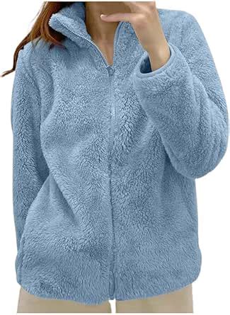 Amazon Chaqueta De Forro Polar Con Cremallera Para Mujer