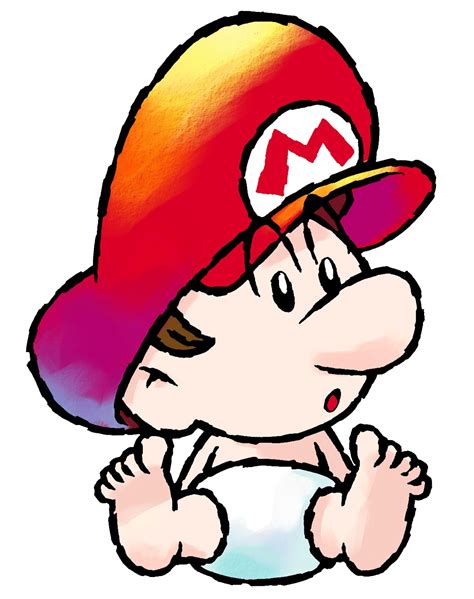 Image - Baby Mario Artwork 1 - Super Mario World 2.png | Yoshi Wiki ...