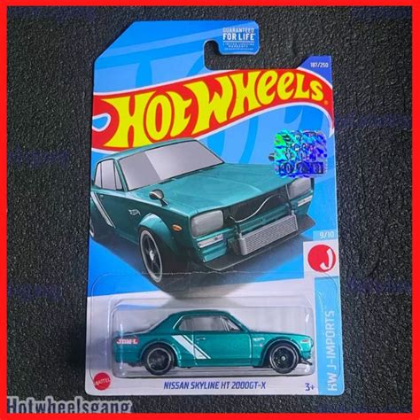 Hot Wheel Nissan Skyline HT 2000 GTX 2022 Factory Sealed US Card GTR JDM 2022 Collection Series