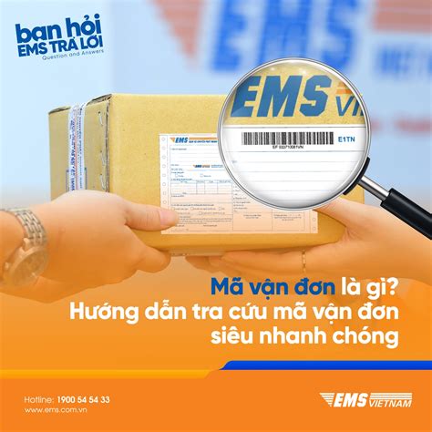 EMS Hướng dẫn định vị bưu gửi EMS với mã vận đơn vô cùng đơn giản