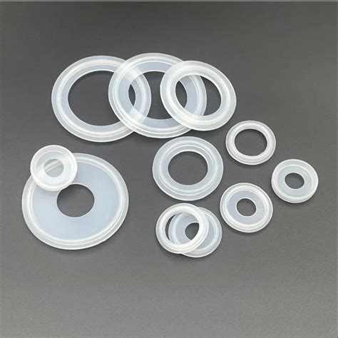 Mm Od Mm Sanitary Tri Clamp Ferrule Silicone Sealing Strip Gasket