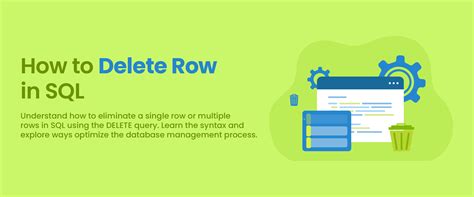 How To Delete A Row In Sql A Step By Step Guide