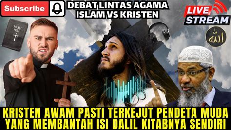 Sepanjang Diskusi Pendeta Muda Ini Mencoba Berkelid Ketika Berdebat