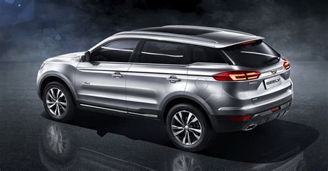 На российский рынок выходит белорусско-китайский кроссовер Geely Atlas ...