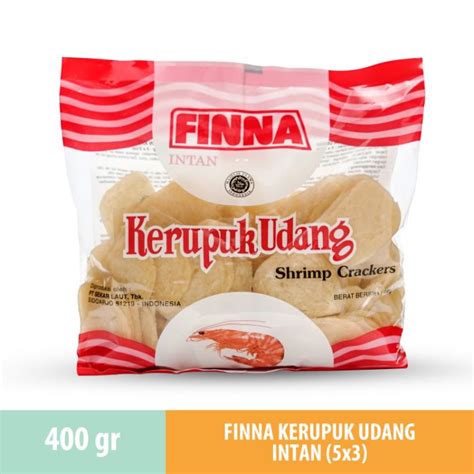 Jual FINNA KERUPUK UDANG INTAN 5X3 Di Seller FINNA FOOD OFFICIAL