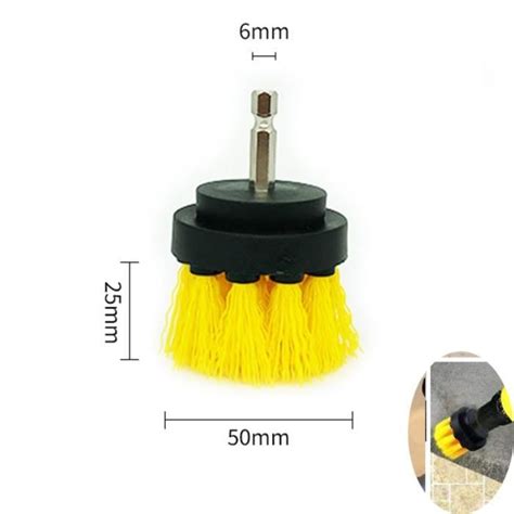 Brosse 50mm Perceuse électrique brosse de nettoyage tout usage pour